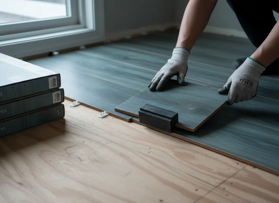 Luxury Vinyl Plank Installation company in Columbia, CT